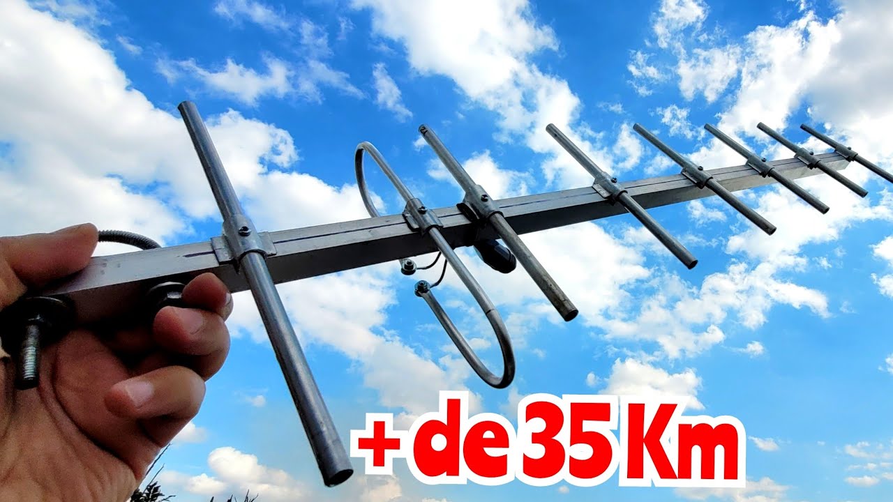 antena YAGI casera para ver TV Digital