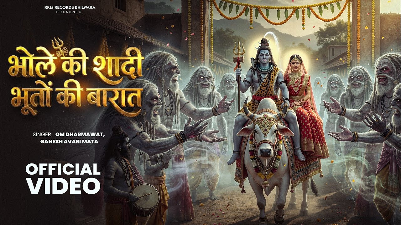 Bhole Ki Shadi Bhootho Ki Barath - Shivratri Special Tranding Song 2026 - Om  , Ganesh