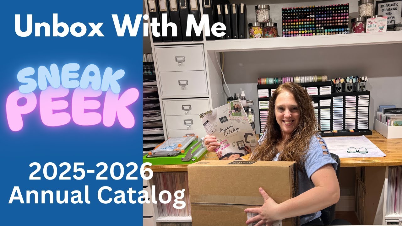 Unbox The 2025 - 2026 Stampin' Up! Annual Catalog and Online Exclusives SNEAK PEEK