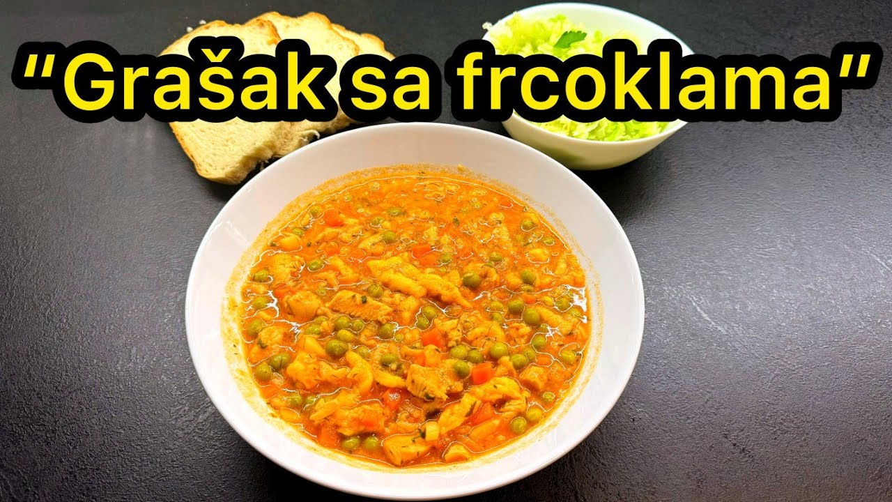 Grašak sa frcoklama po želji moje žene!
