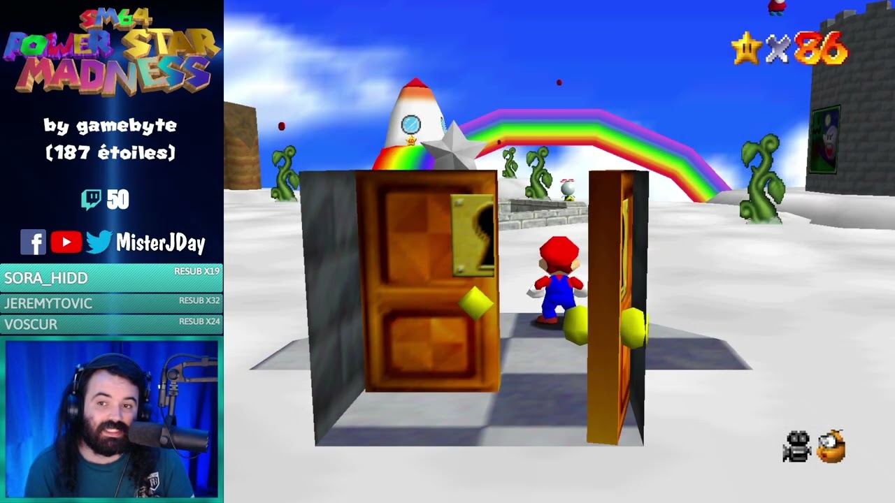 SM64 Power Star Madness / Mario Kart World