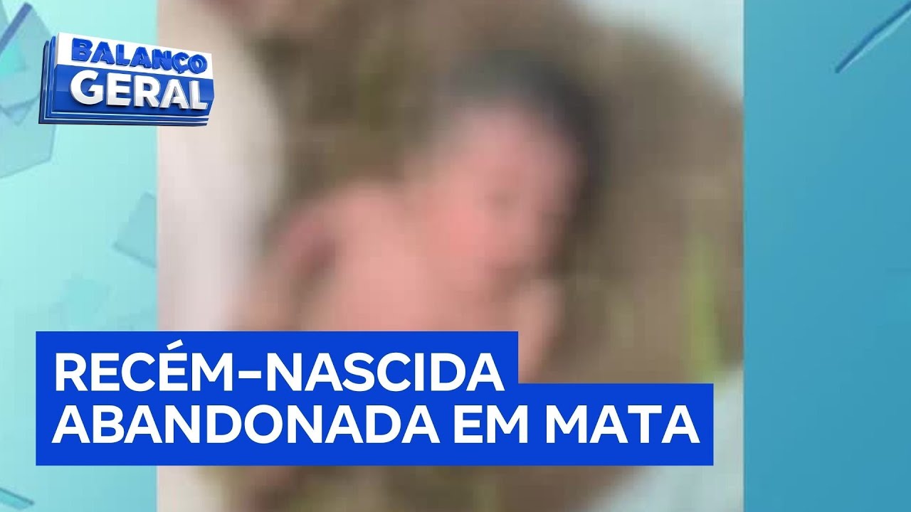 Rec&eacute;m-nascida &eacute; encontrada abandonada em &aacute;rea de mata ap&oacute;s choro alertar moradores