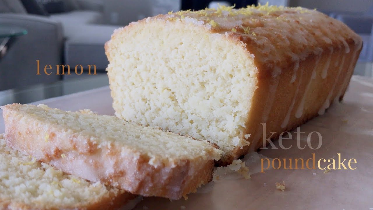 Keto Lemon Pound Cake