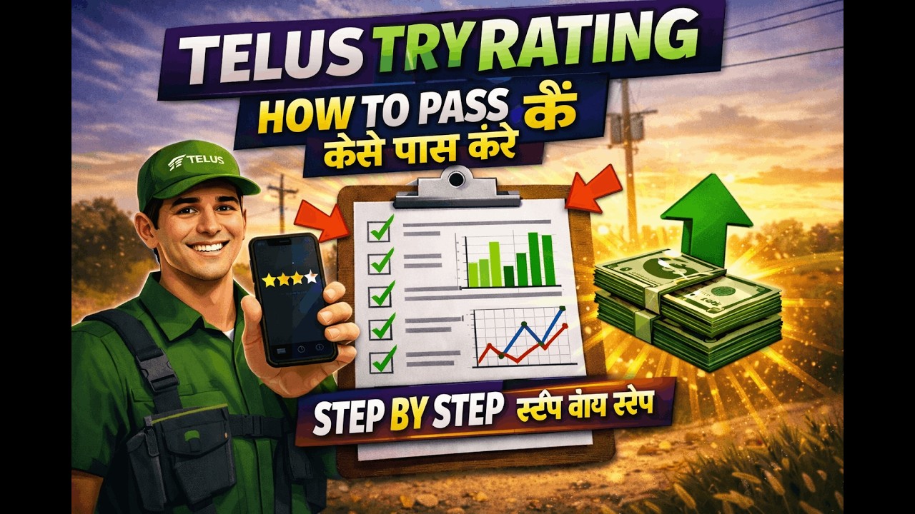 TELUS Try Rating Tutorial 2026 | Hindi | How It Works & How To Pass