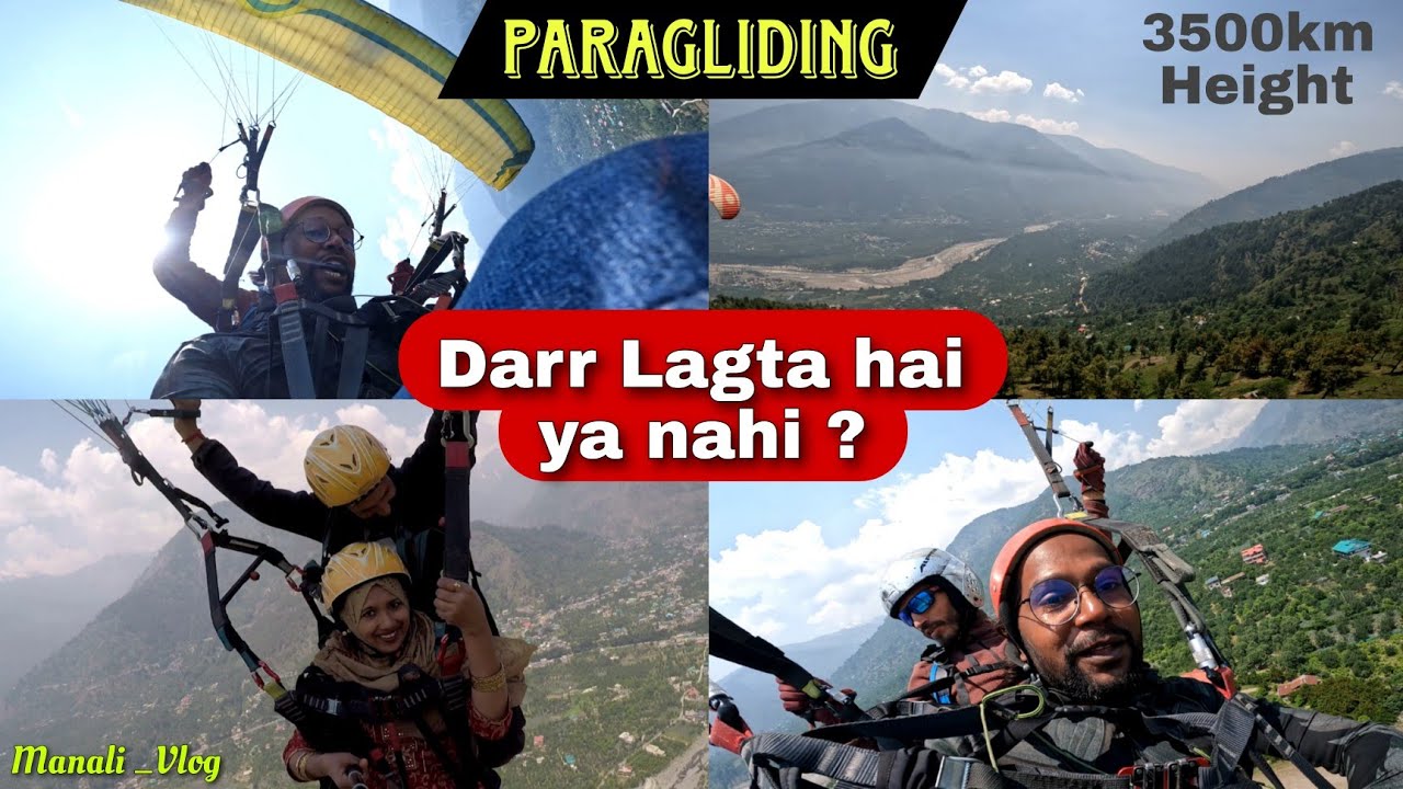 3500km ki height se jump | Paragliding | Manali trip | Mr.sar_faraz