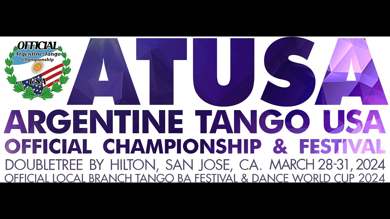 ATUSA 2024 March 31 7:15pm Finals Vals/Milonga/Tango de Pista/Stage Tango - Prizes & Coronation