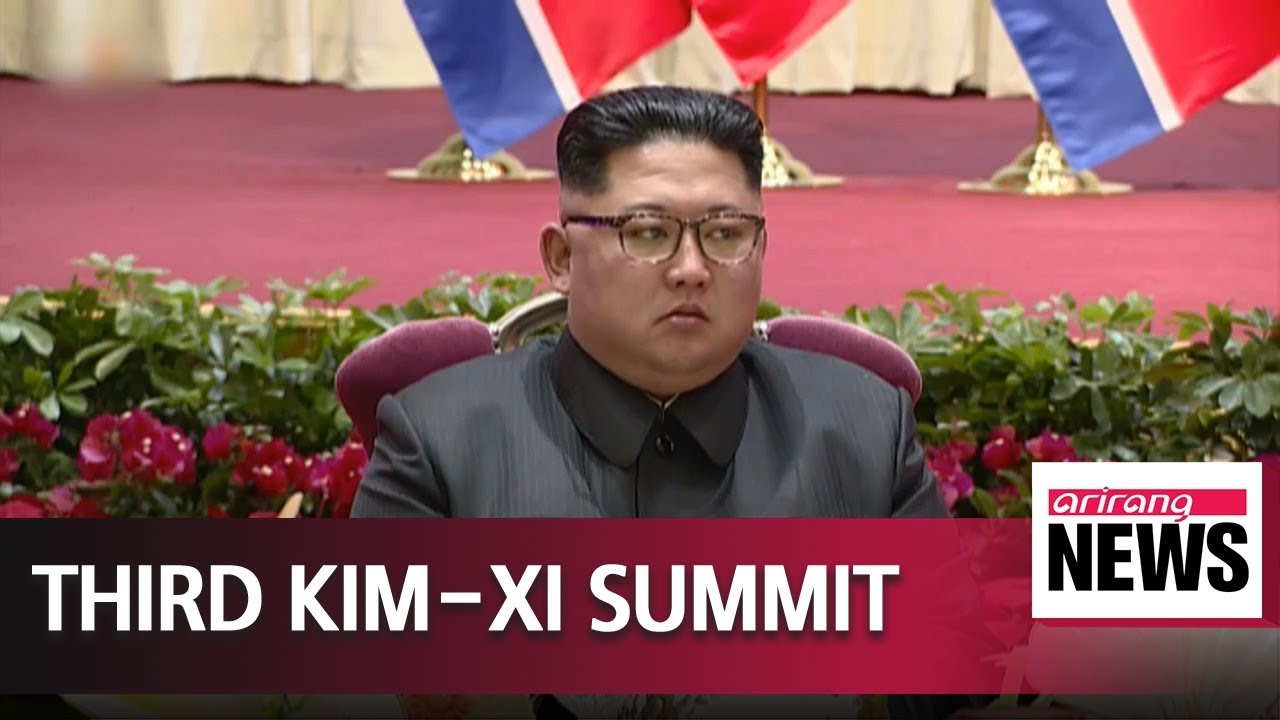 North Korea's Kim Jong-un visits China, meets Xi Jinping for third time