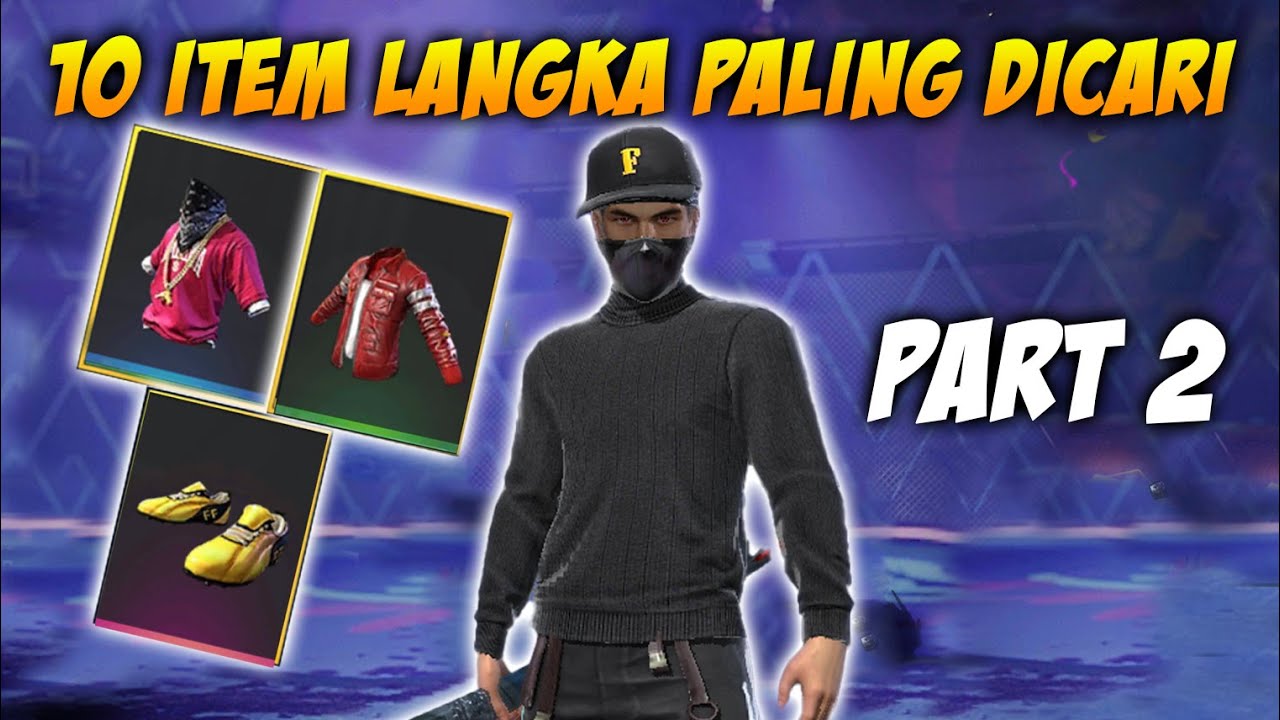 10 ITEM & BUNDLE LANGKA YANG PALING DICARI PART 2 FREE FIRE INDONESIA
