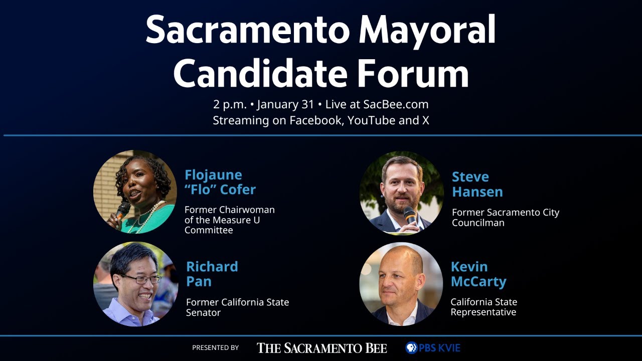 Live Election Forum: Sacramento Mayoral Race
