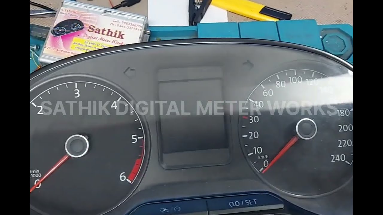 vw polo/ Vento white display 2020 done with xtool.org