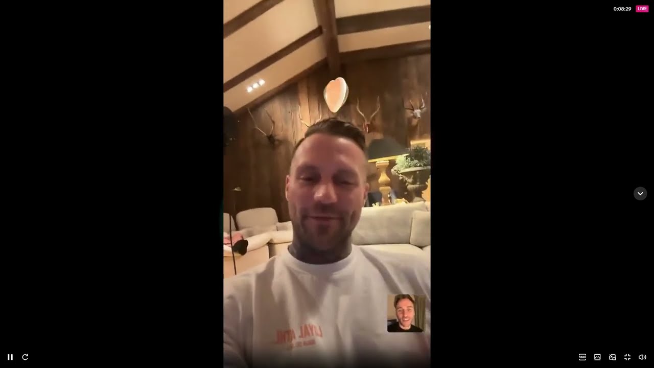 Kontra K und Clueso   LIVE  Stream TikTok vor der 