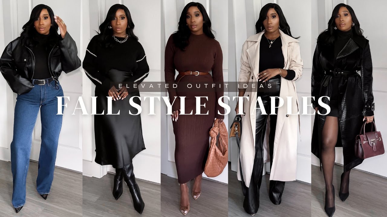FALL STYLE STAPLES! | ELEVATED BASICS FOR YOUR WARDROBE