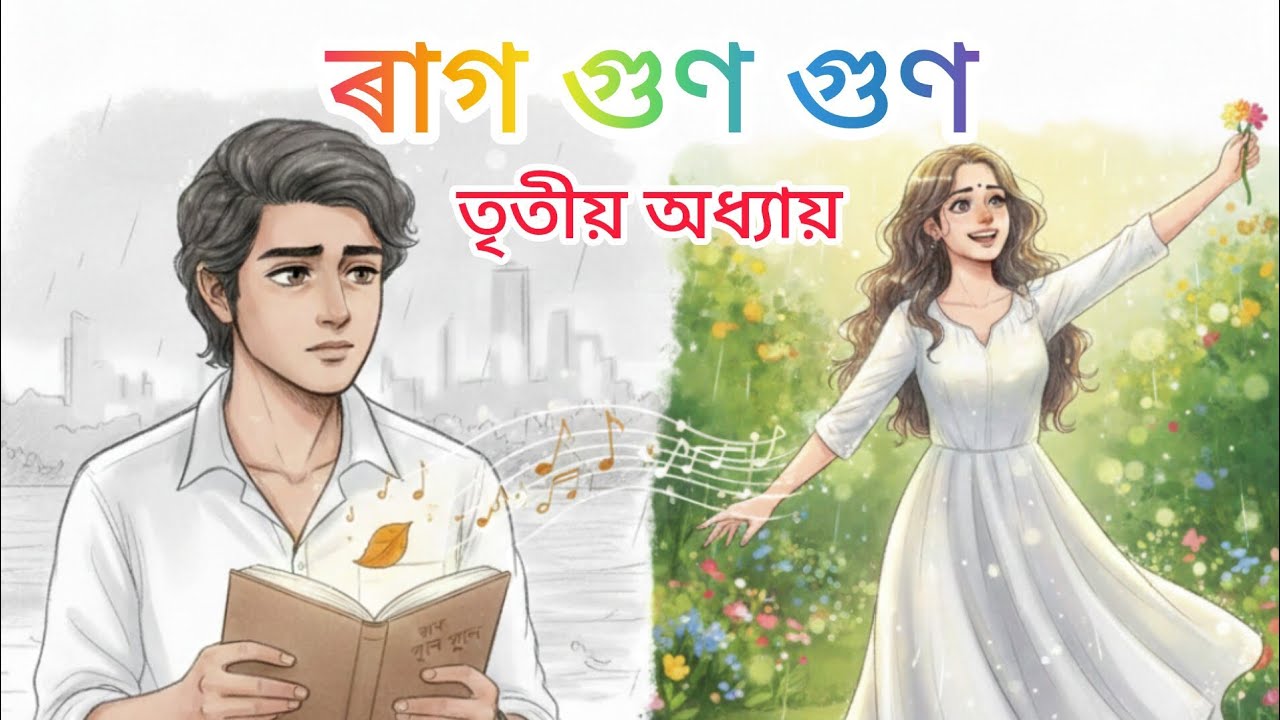 ৰাগ গুণ গুণ || Raag Gun Gun || Part - 3 ||Assamese Novel Reading || Assamese Novel Audio 