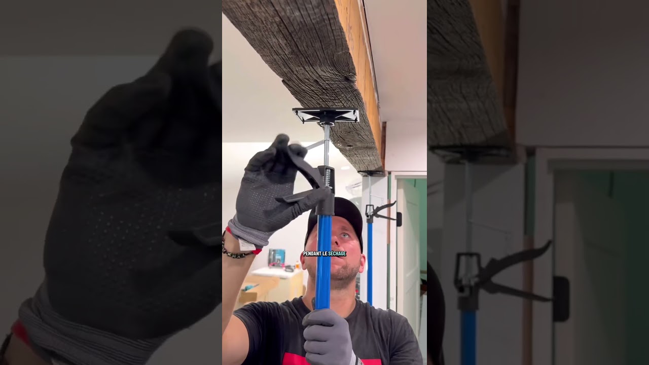R&eacute;novation d&rsquo;une poutre #diy #bricolage #renovation #travaux #construction #artisan