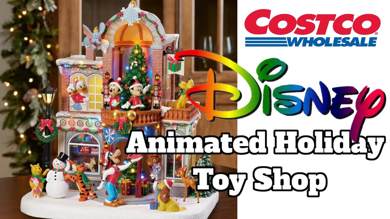 Disney Animated Holiday Toy Shop | Costco Christmas Decor Magic!