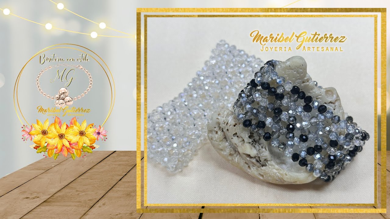 Pulsera En Angulo Recto | PULSERA EN HILO ELASTICO