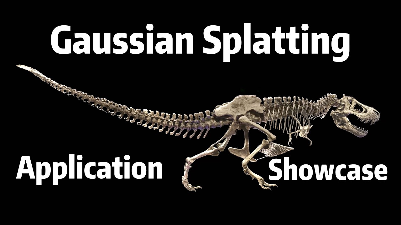 Демонстрация применений гауссового сплаттинга