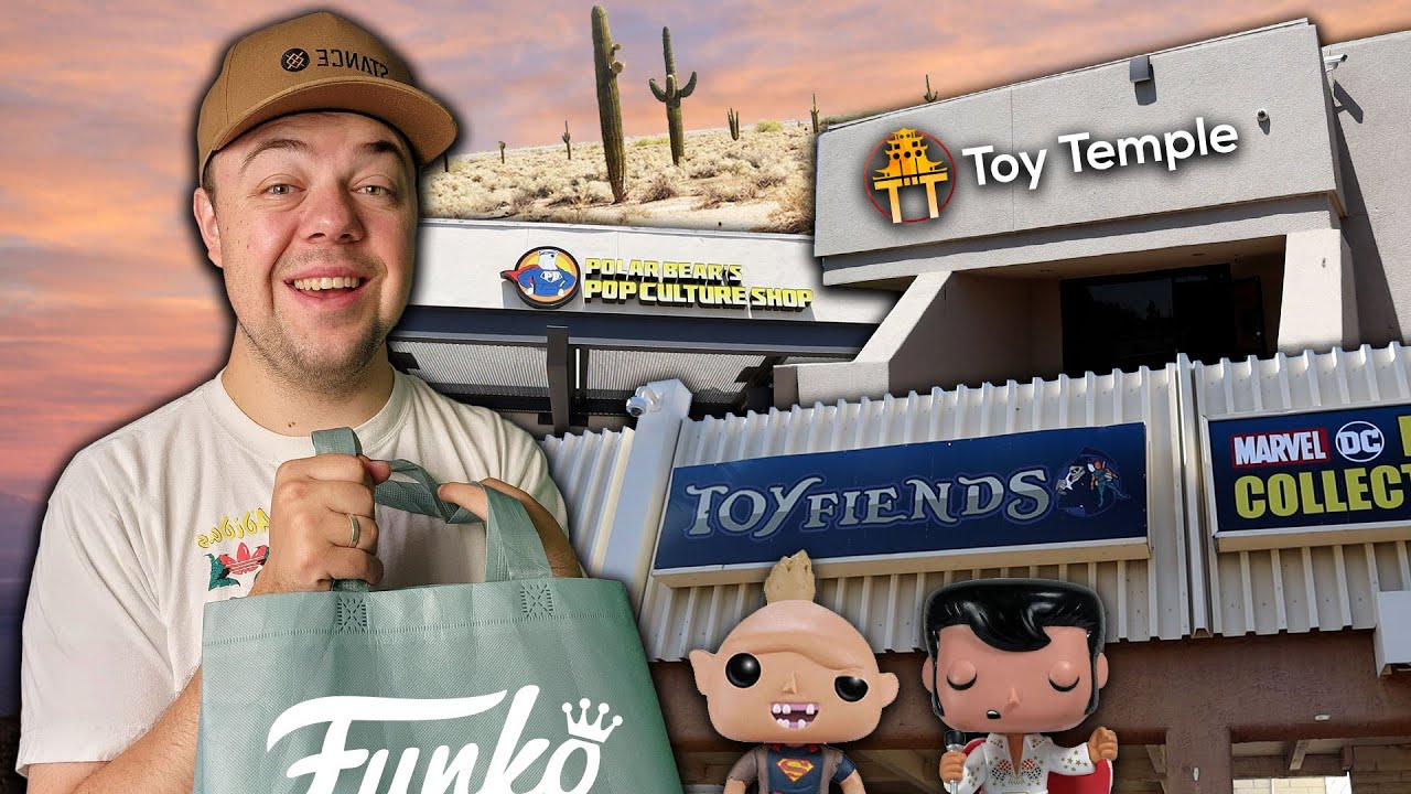 I Went To The Best Funko Pop Stores in Arizona! (Grail & Rare Pops Found)