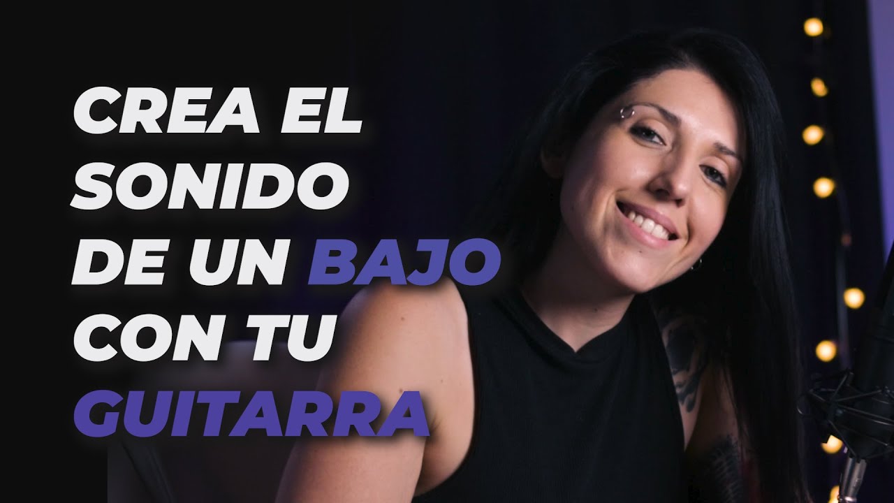Crea el sonido de un Bajo con tu Guitarra