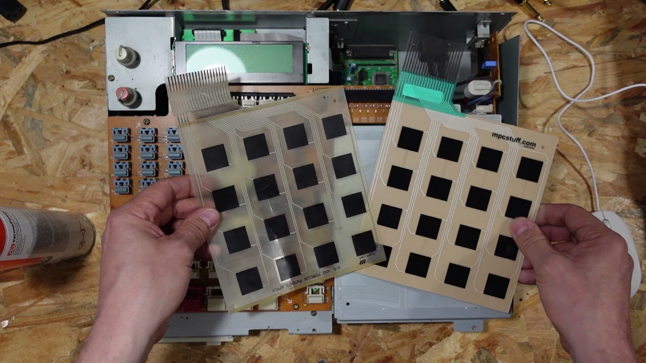 Changer le Pad Sensor d'une MPC2000 (ok avec MPC2000XL, MPC60, MPC3000 !)