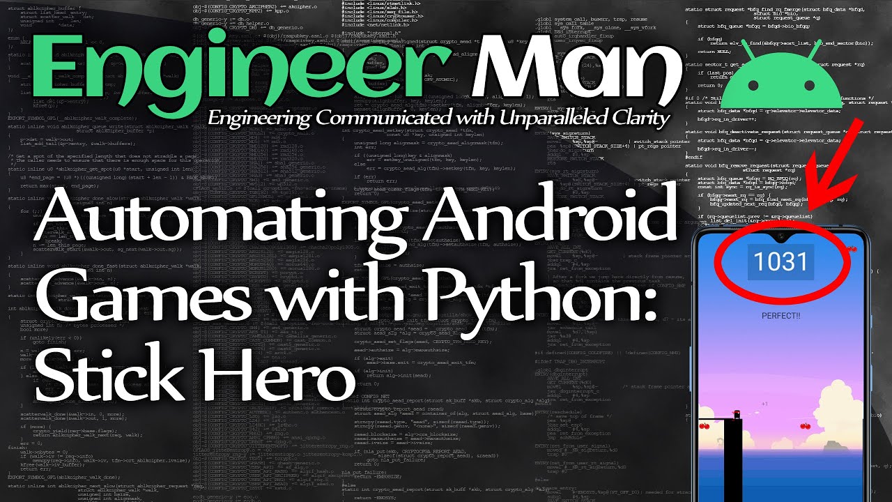Automating Android Games with Python: Stick Hero