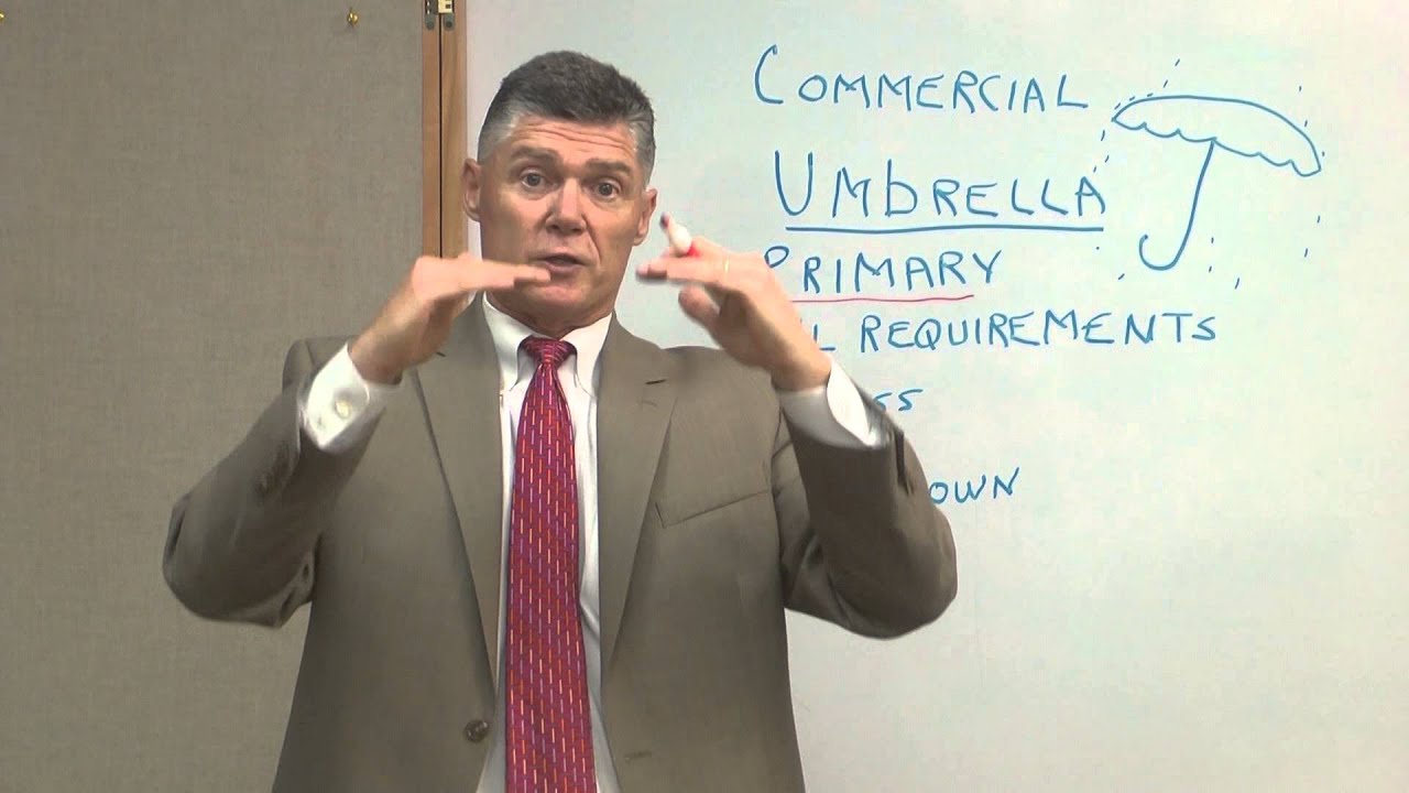 What are the basics of a commercial insurance umbrella policy?