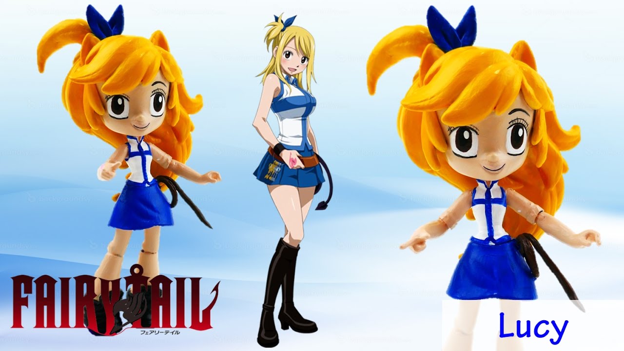 Fairy Tail Lucy My Little Pony Equestria Girls Minis Anime Doll Custom | Evies Toy House