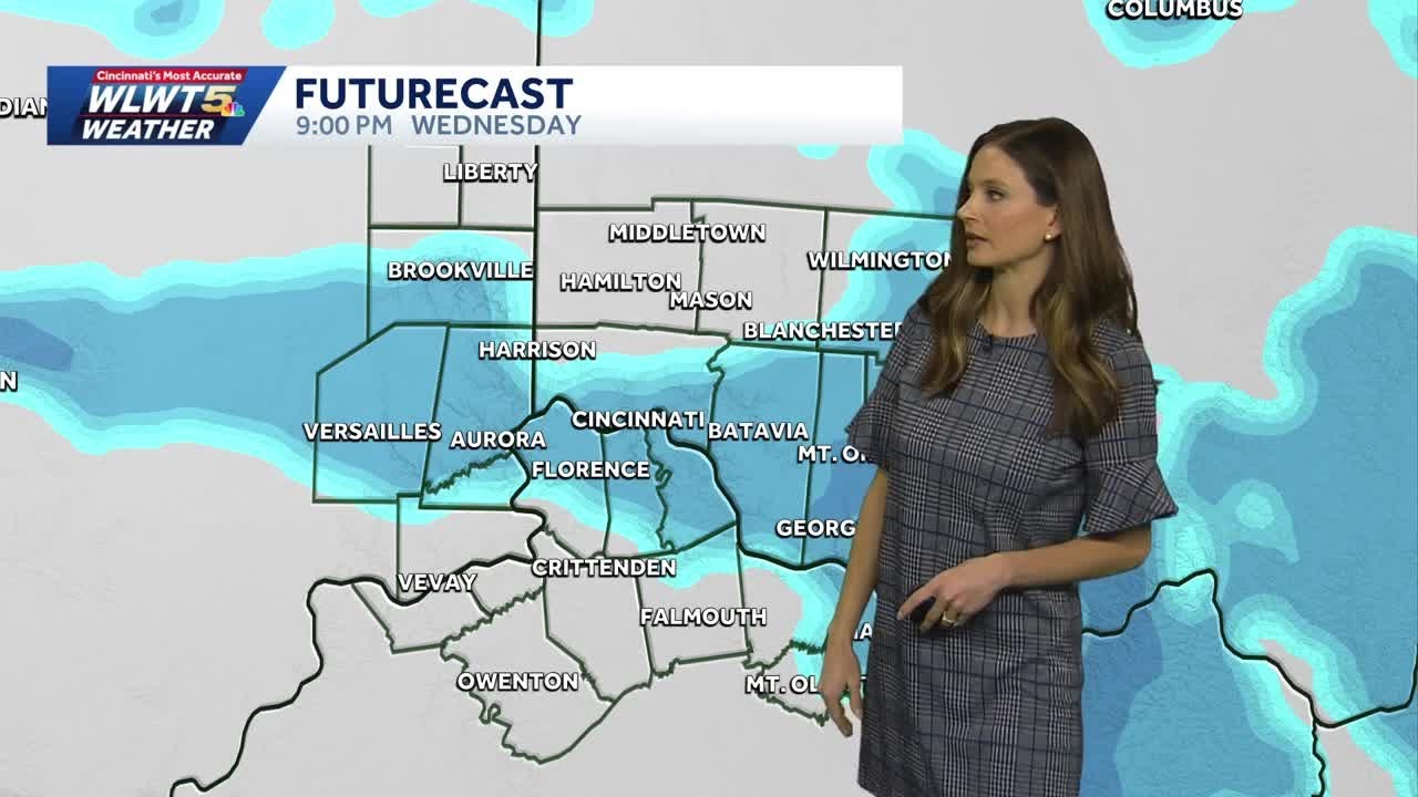 Tracking NYE snow in Cincinnati
