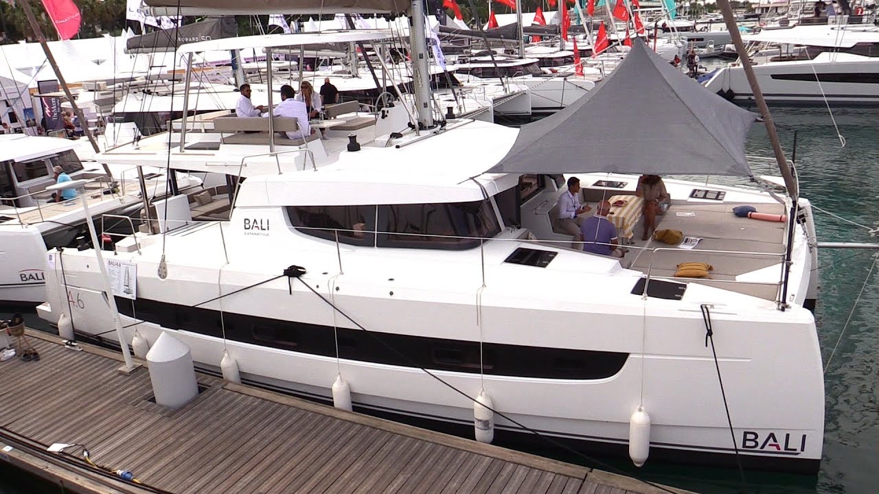 2022 Bali 4.6 Sail Catamaran - Walkaround Tour - 2021 Cannes Yachting Festival