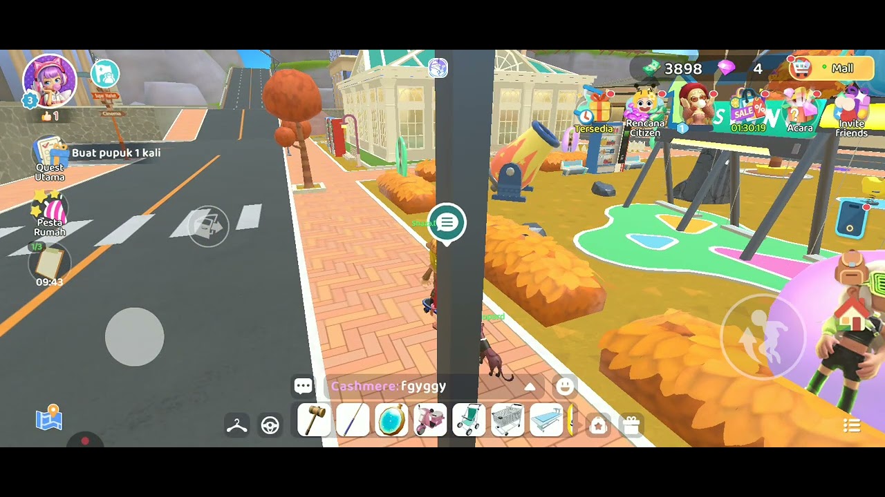 cara menyelesaikan Quest detektif/how to complete the detective mission in the livetopia party game🎮