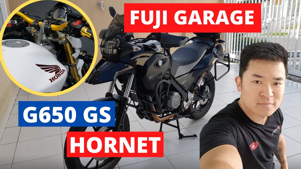 REVIS&Atilde;O BMW G650 GS + HORNET | FUJI GARAGE