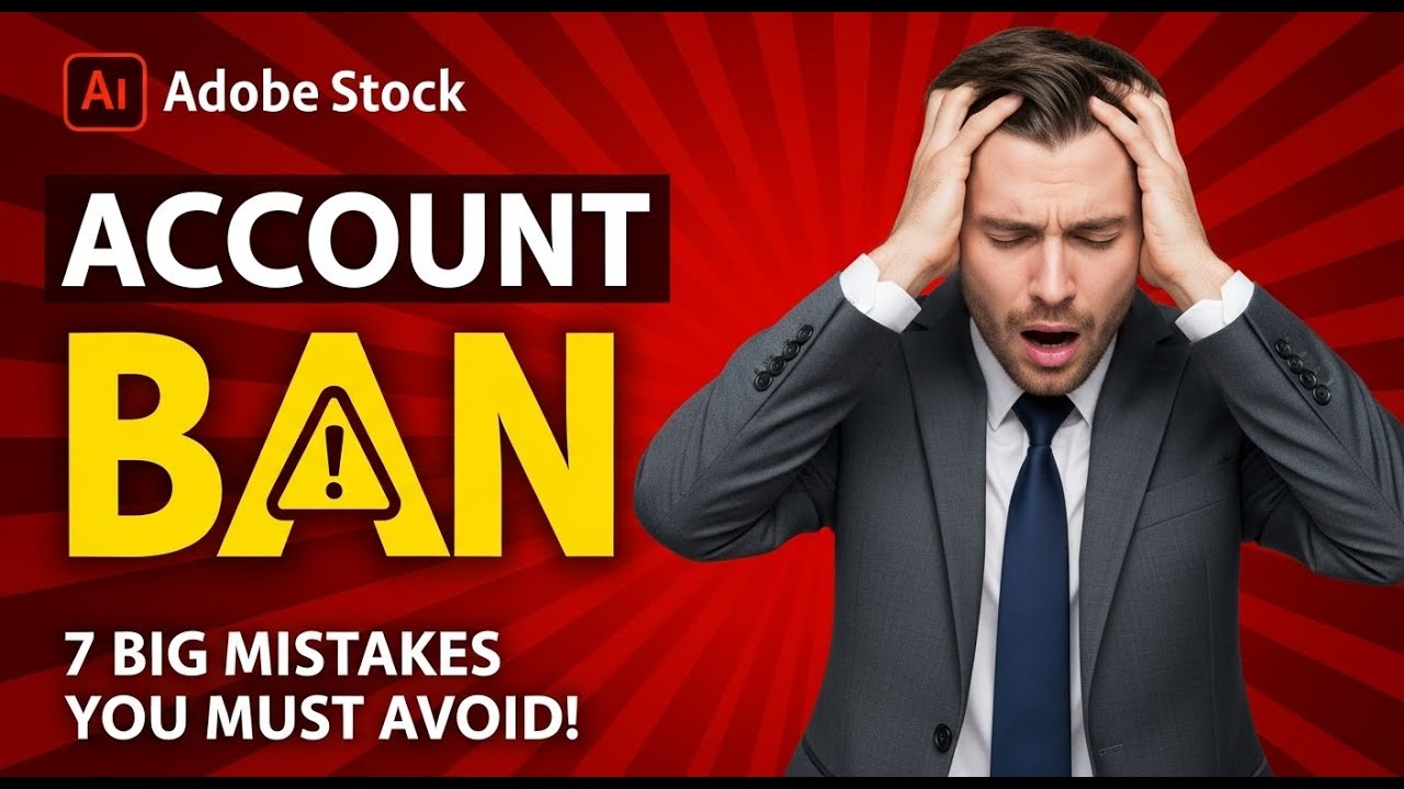 Adobe Stock Account Suspended Avoid These Mistakes & Save Your Account!