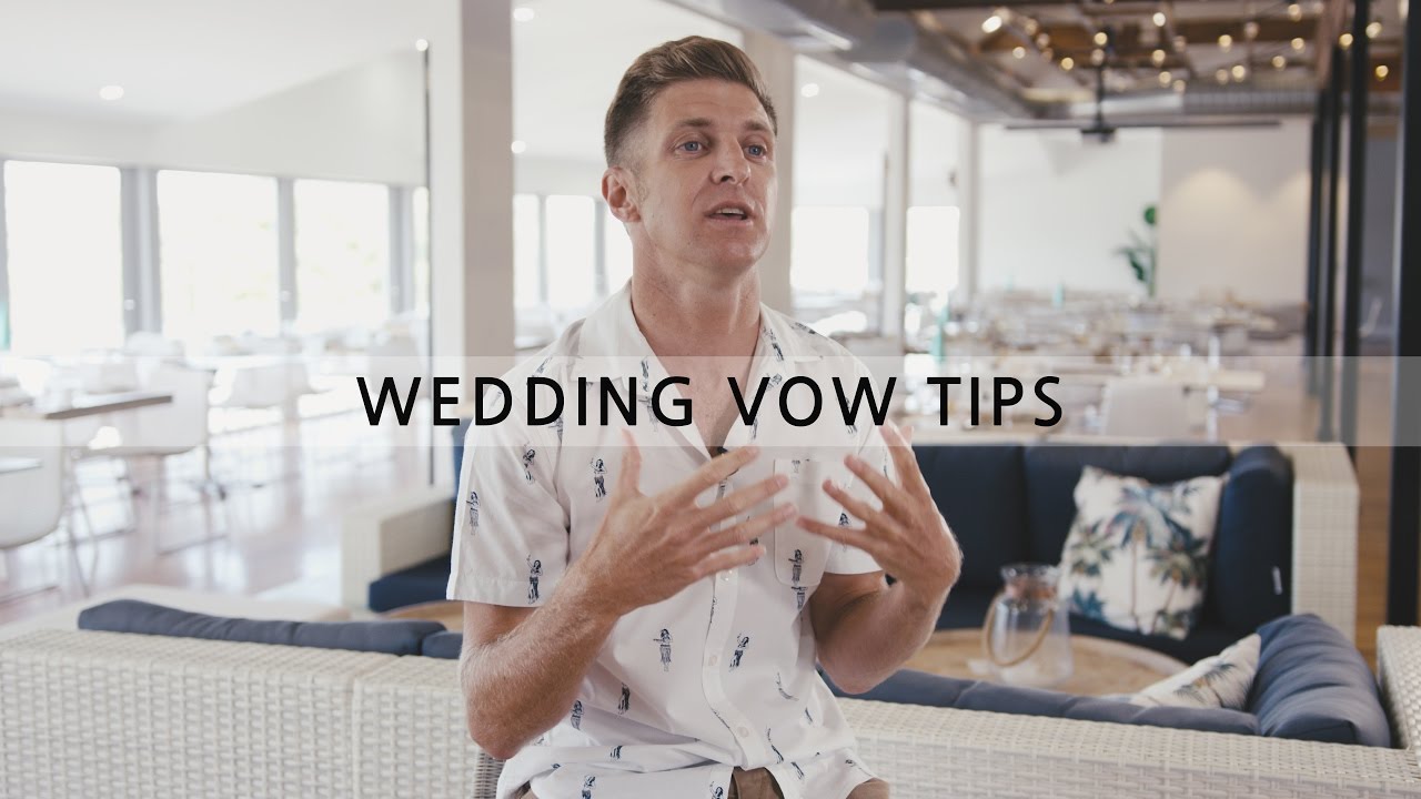 Benjamin Carlyle Celebrant - How to write awesome wedding vows!