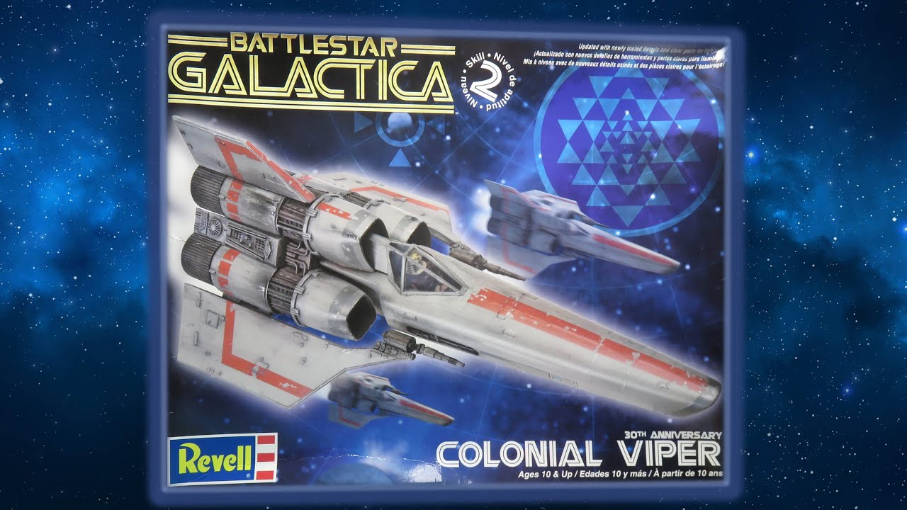 Revell 1:32 Colonial Viper 30th Anniversary Review