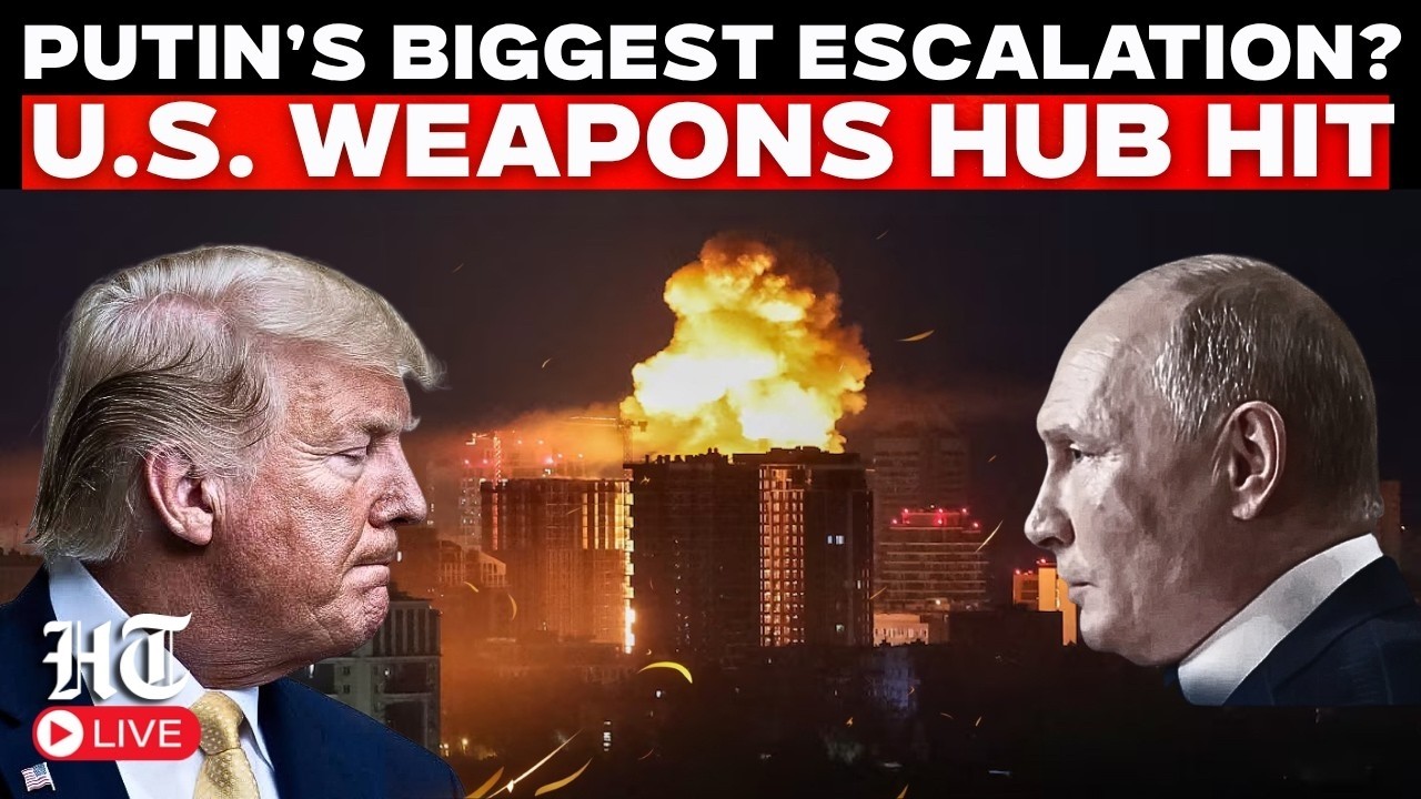 Russia Bombs US Weapons Hub For 1st Time In War: Shocked Trump Realises Nothing's Safe From Putin?