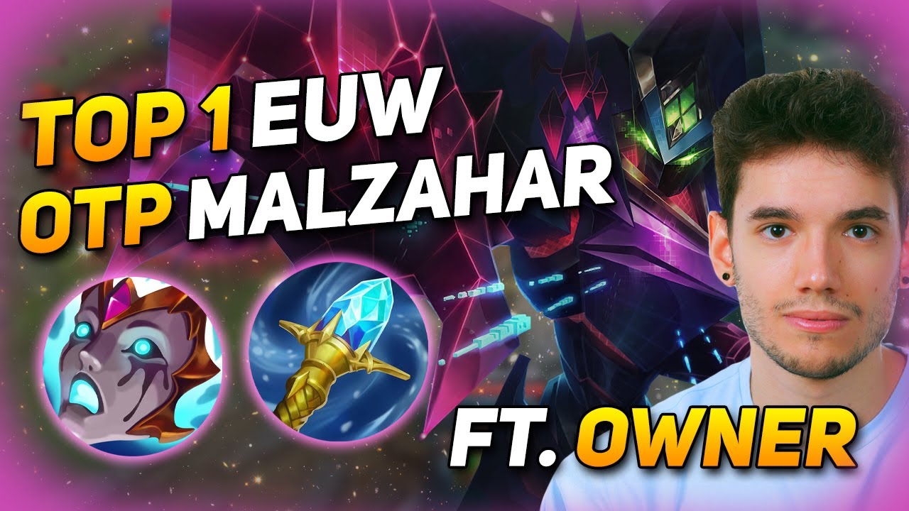 LLEGÓ A TOP 1 DE EUW 70% DE WIN RATE CON MALZAHAR 🧙‍♂️ || FT COACH MAD LIONS