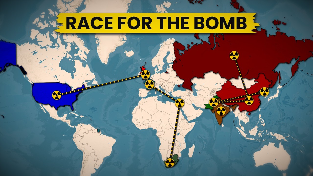 How Each Country Got Nuclear Weapons