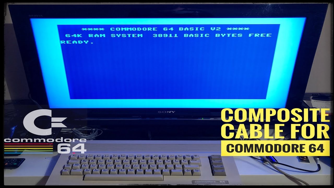 Making a Composite Audio - Video Cable for Commodore 64
