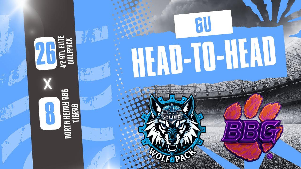 #2 RANK 6U ATL Elite Wolfpack 🐺 vs. North Henry BBG TIGERS 🐅 | FULL TIME