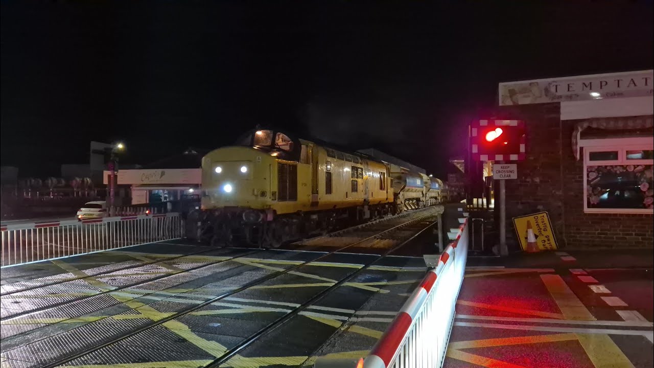 *Ballast Train* Barmouth South Level Crossing, Gwynedd (19/02/2026)