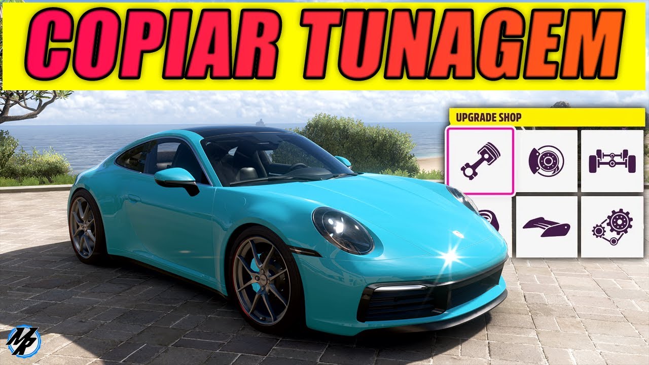 FORZA HORIZON 5 - DICAS PARA INICIANTES COMO COPIAR PEÇAS DE TUNAGEM