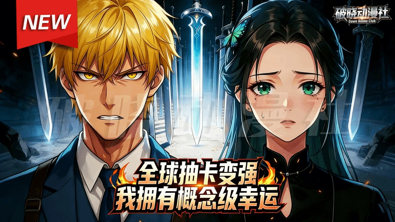 MULTISUB📢新番上线《全球抽卡变强，我拥有概念级幸运》第1~60集丨当所有人嘲笑那锈迹斑斑的剑匣时，唯有张元听到了剑鸣。满命座觉醒，起手便是绝杀。无极剑匣开，万剑归宗来！#漫剧 #破晓动漫社