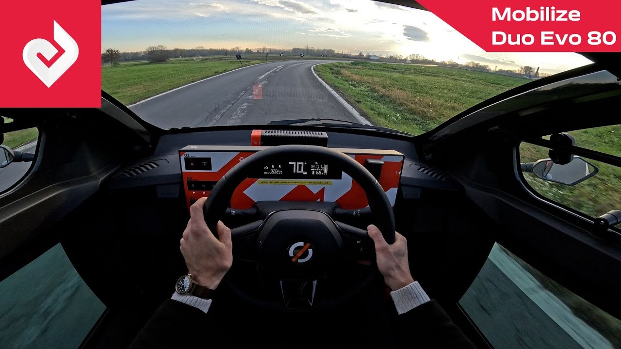 POV Mobilize Duo Evo 80 | Walkaround, Exterior, Interior, City driving, Sound