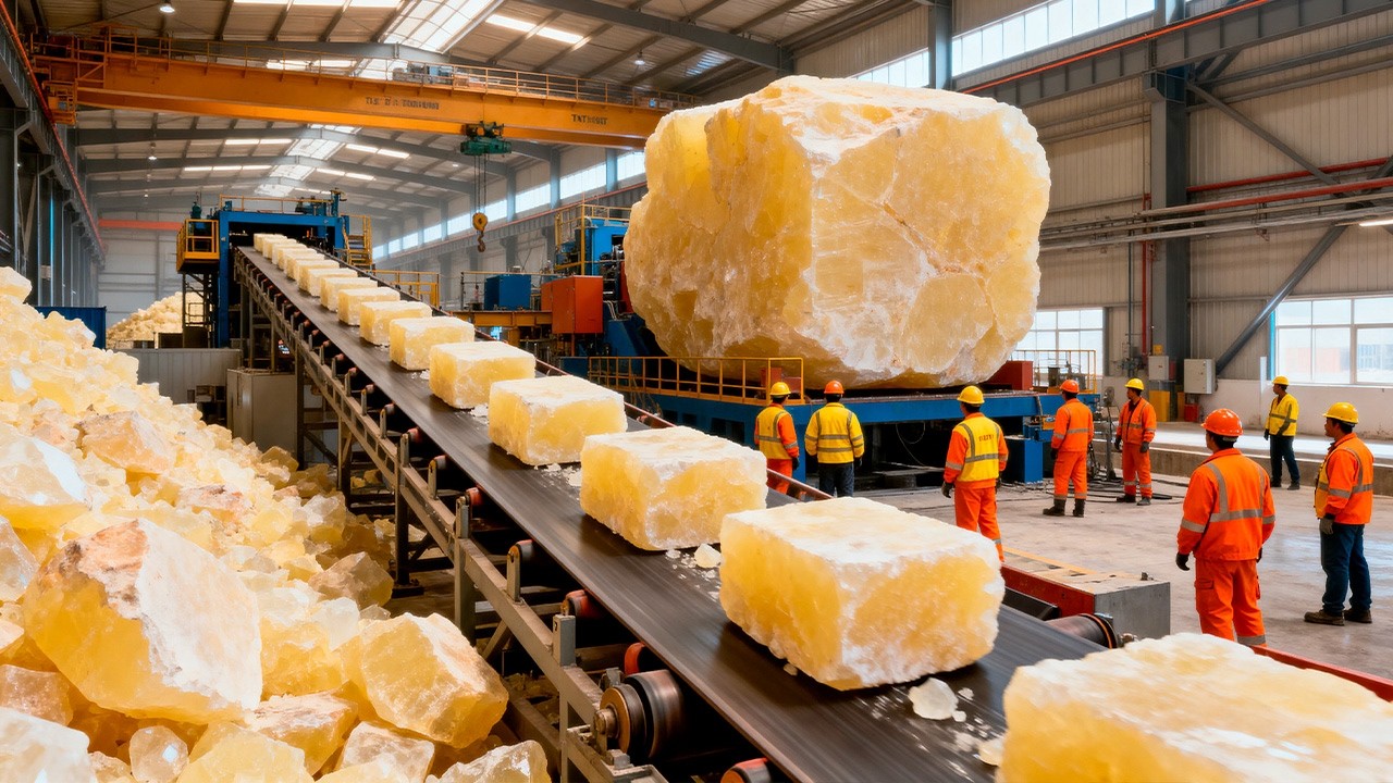 How Millions Of Pounds Of TNT Are Manufactured In Factory
