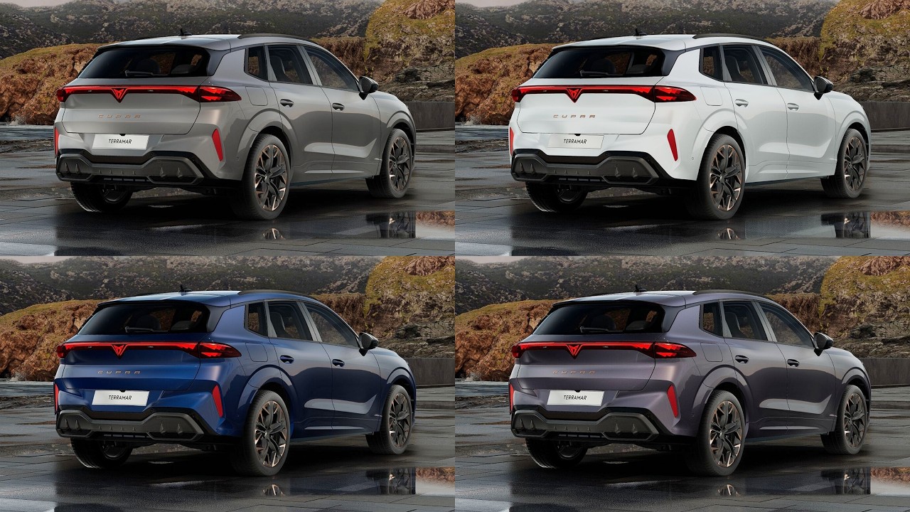 Новый Cupra Terramar - Цвета