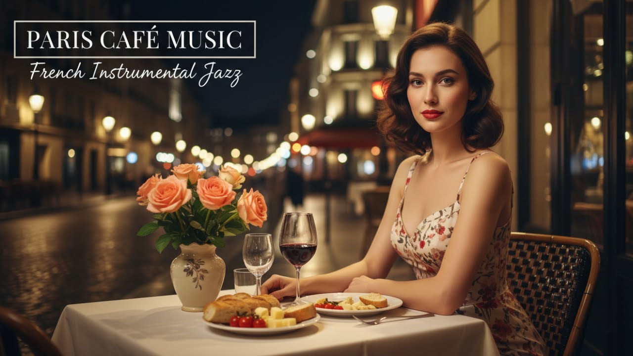 A Peaceful Day in Paris 🌼 French Jazz Instrumental | Cozy Ambience