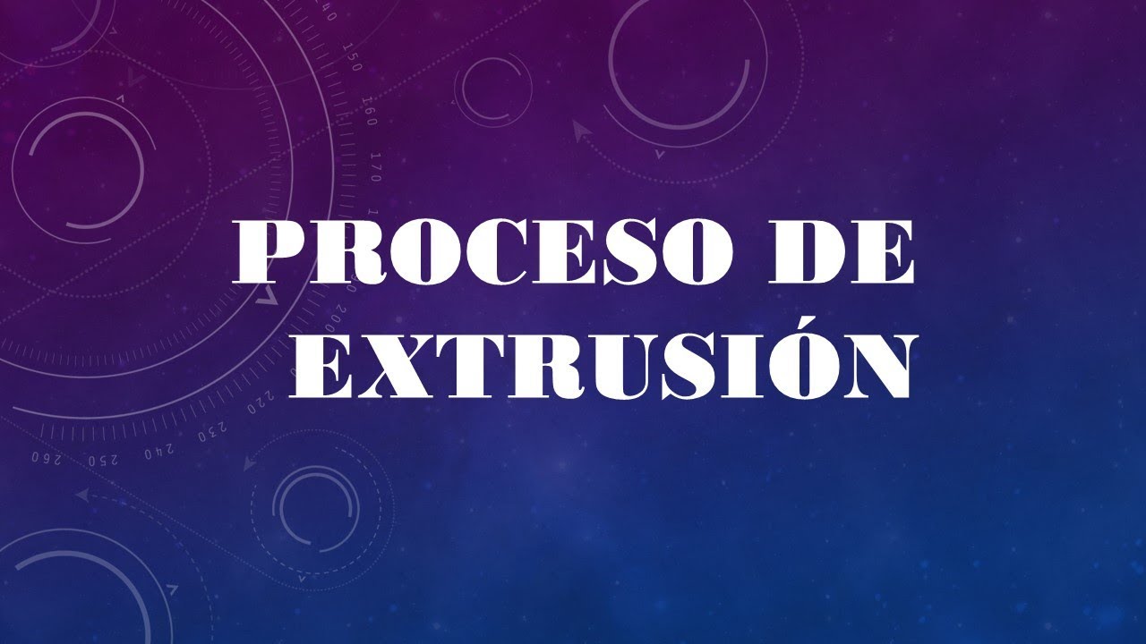 Extrusión de Polimeros