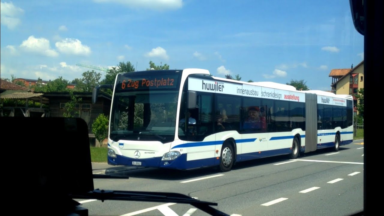ZVB Zugerland Bus | Linie 7: Zug, Metalli/Bahnhof - Cham, Chamerried (via Sumpf) | Volvo 7900 Hybrid