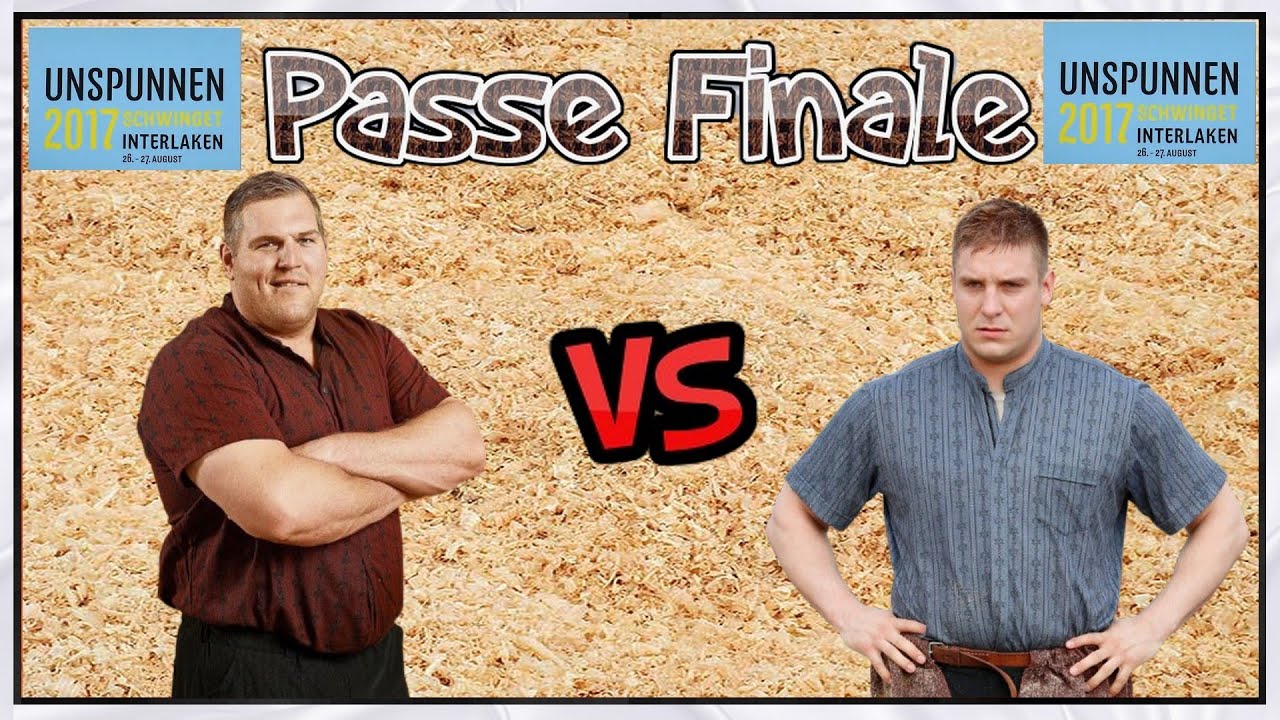 Schlussgang Christian Stucki vs Curdin Orlik Unspunnen 2017