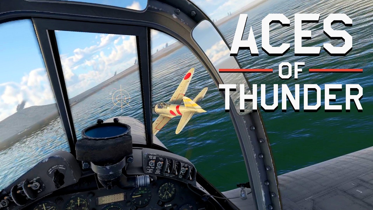 Aces of Thunder VR Gameplay - Battle of Iwo Mission (No Commentary)